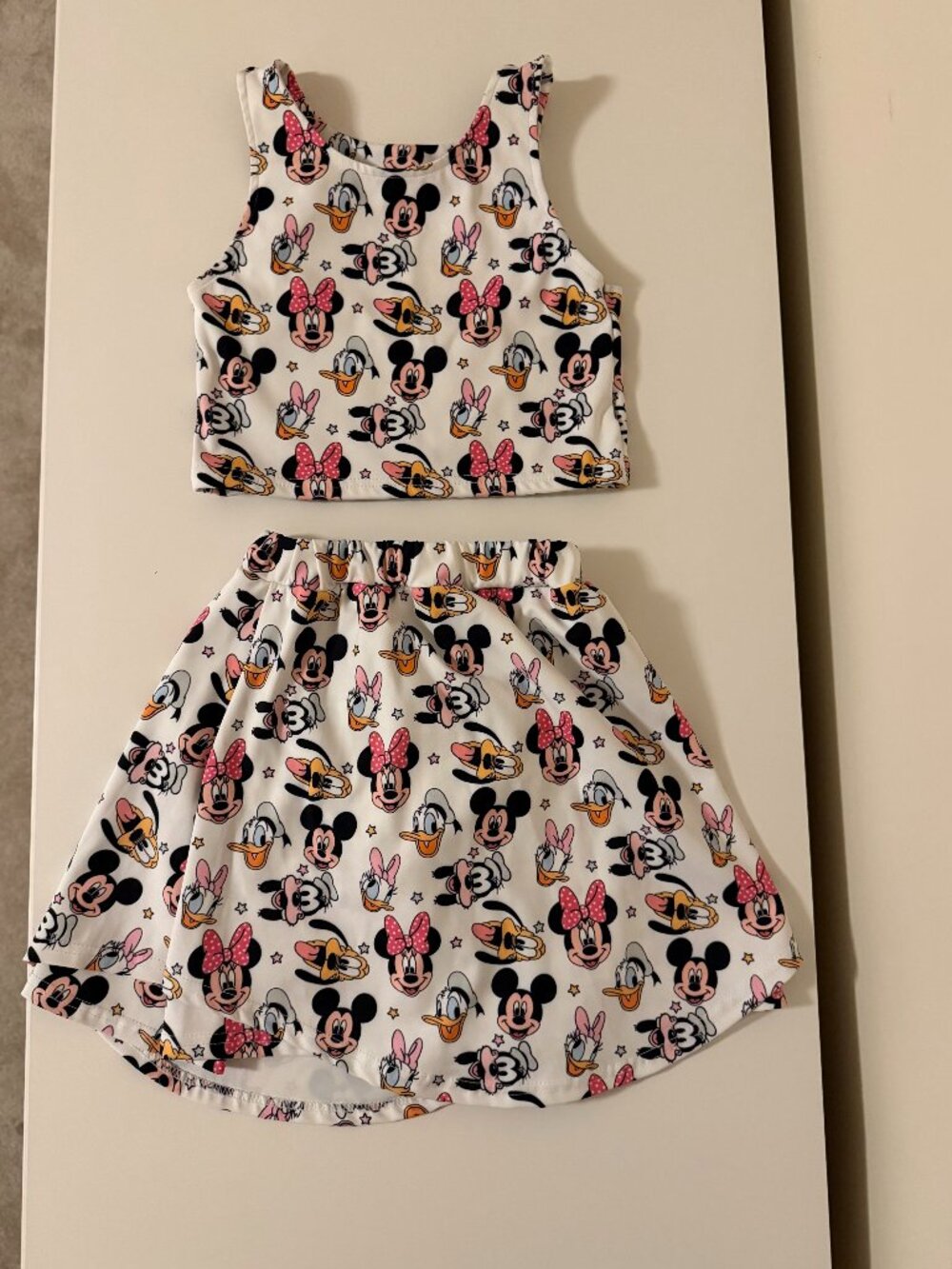 Disney Inspired Mickey & Friends Athletic Set Parks Outfit Activewear